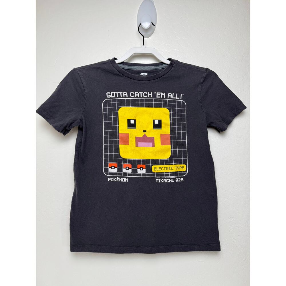 Old Navy Pokmon Large Kids Size 10-12 Gotta Catch Em All Pikachu  025 T Shirt
